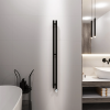 Полотенцесушитель электрический Grota Corsa 80х1200 черный