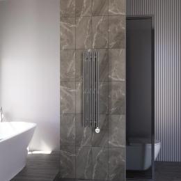 Полотенцесушитель электрический Grota Corsa 180х900 хром матовый