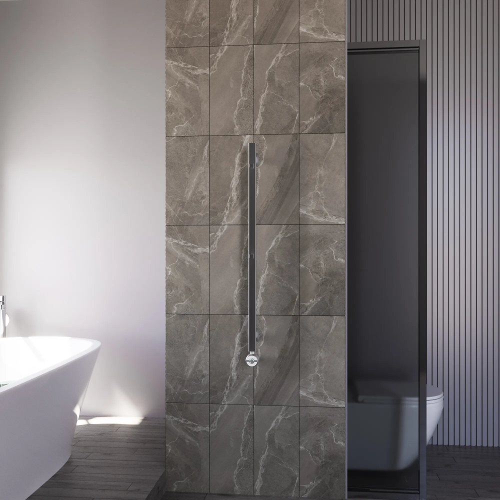 Полотенцесушитель электрический Grota Corsa 30х900 хром матовый