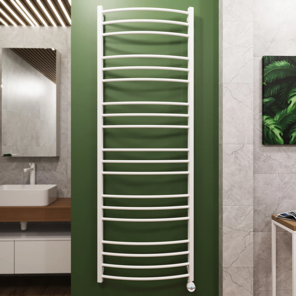 Полотенцесушитель электрический Grota Eco Calma 630x1800 белый