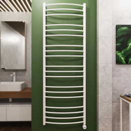 Полотенцесушитель электрический Grota Eco Calma 630x1800 белый