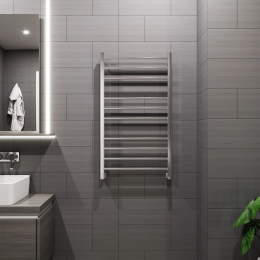 Полотенцесушитель водяной Grota Eco Classic 530x900 хром матовый
