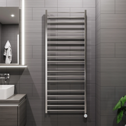 Полотенцесушитель электрический Grota Eco Classic 630x1575 хром матовый