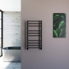 Полотенцесушитель водяной Grota Eco Forte 480x900 черный