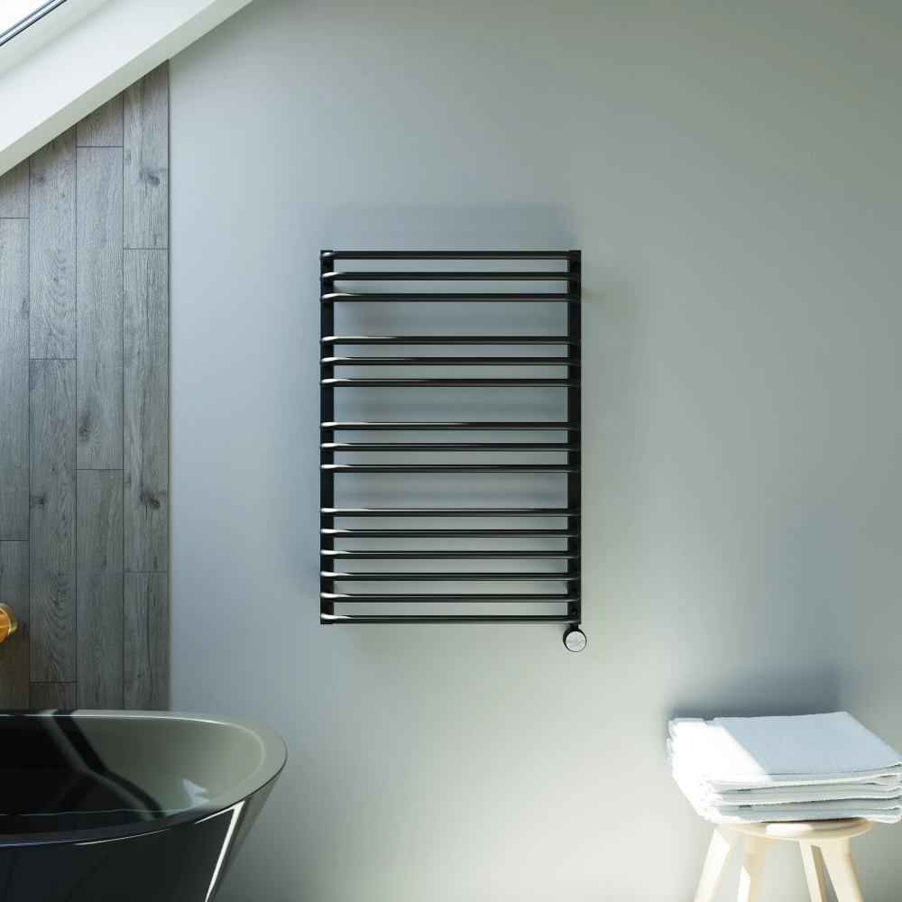 Полотенцесушитель электрический Grota Forte 630x900 черный