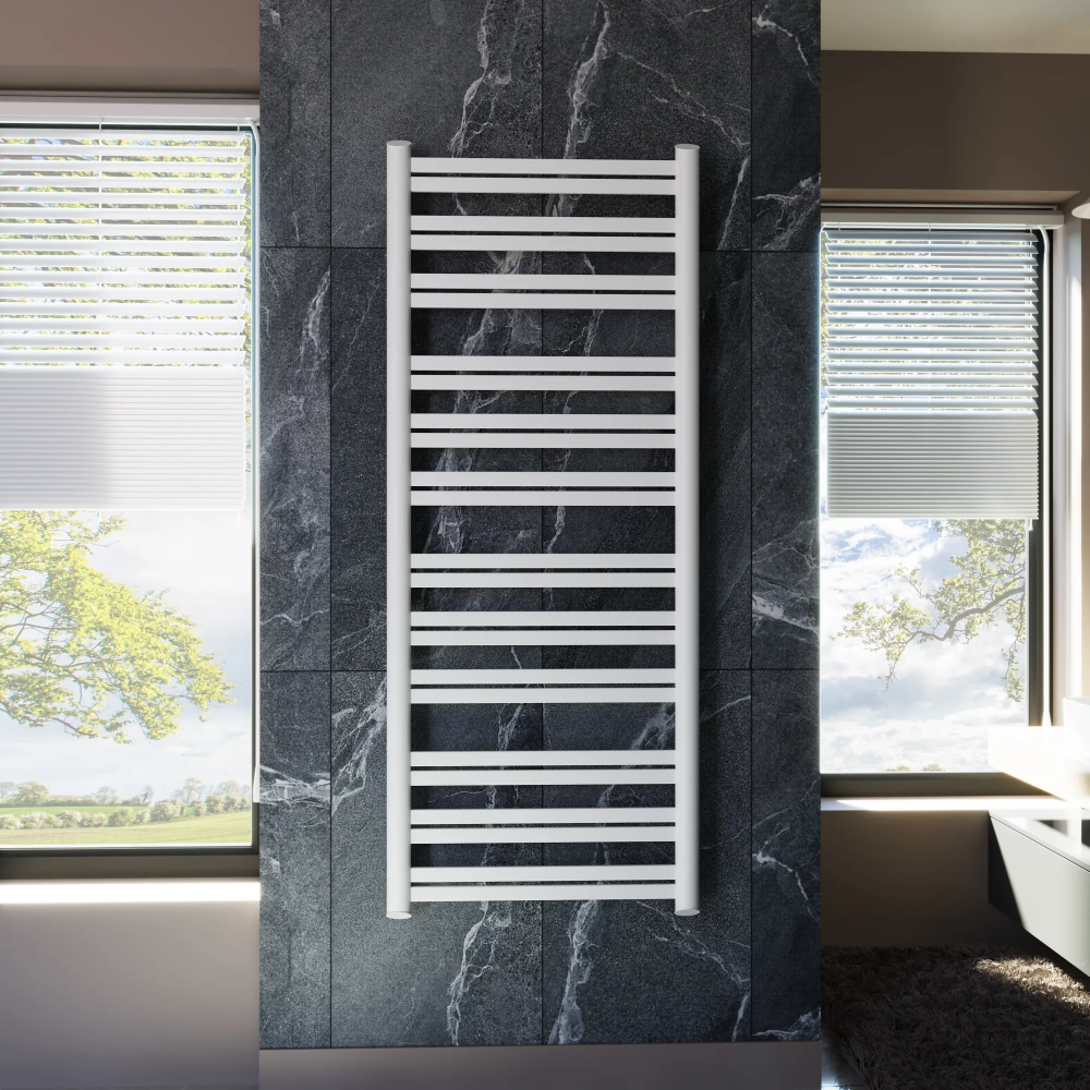 Полотенцесушитель водяной Grota Granito 650x1630 белый