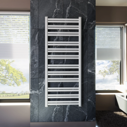 Полотенцесушитель водяной Grota Granito 650x1630 белый