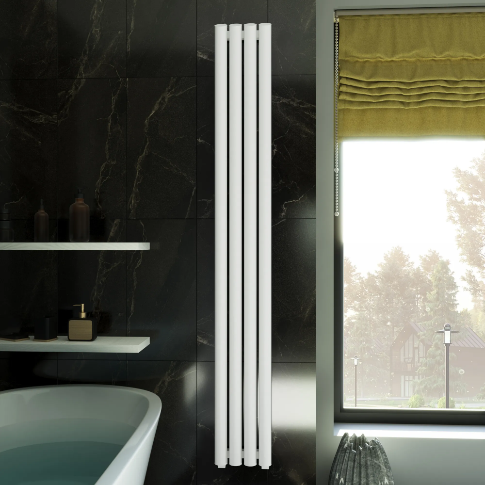 Полотенцесушитель водяной Grota Quill 350x1200 белый