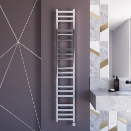 Полотенцесушитель электрический Grota Vento 300x1800 хром глянцевый