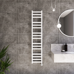 Полотенцесушитель электрический Grota Vento 300x1500 белый