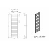 Полотенцесушитель электрический Grota Estro 530x1800 белый
