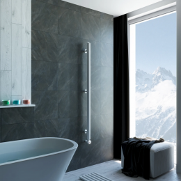 Полотенцесушитель электрический Grota Ago 51x1500 белый