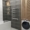 Полотенцесушитель водяной Grota Brezza 530x900 хром матовый