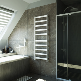 Полотенцесушитель водяной Grota Brezza 530x1500 белый