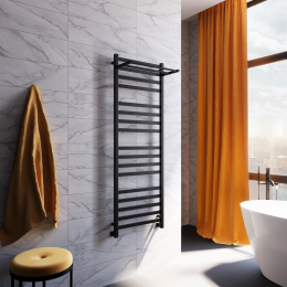 Полотенцесушитель водяной Grota Comfort 530х1500 черный