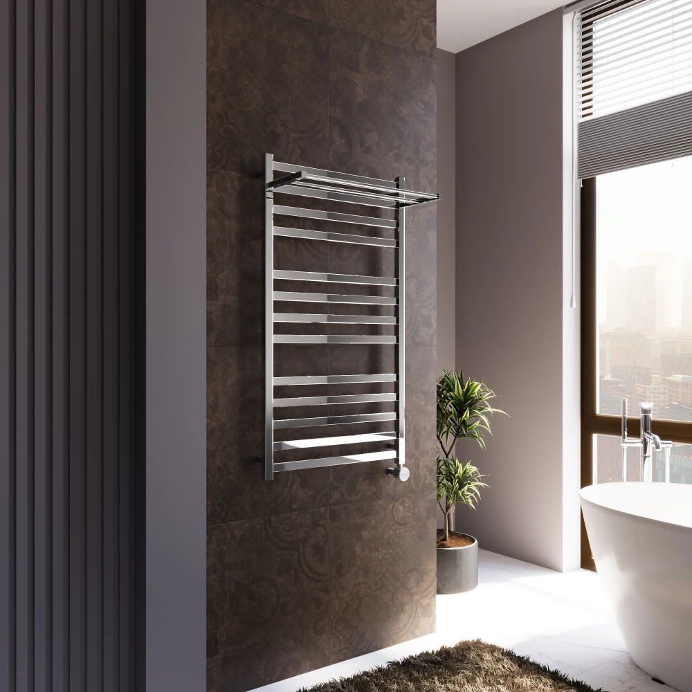 Полотенцесушитель электрический Grota Comfort 630х1125 хром глянцевый