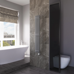 Полотенцесушитель электрический Grota Corsa 180х1200 хром матовый