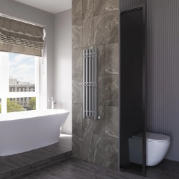 Полотенцесушитель водяной Grota Corsa 230х900 хром матовый