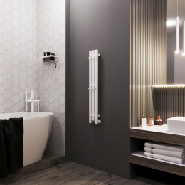 Полотенцесушитель водяной Grota Corsa 130х900 белый