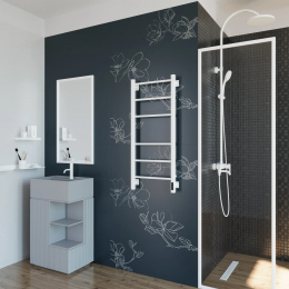 Полотенцесушитель электрический Grota Costa 430х1000 белый
