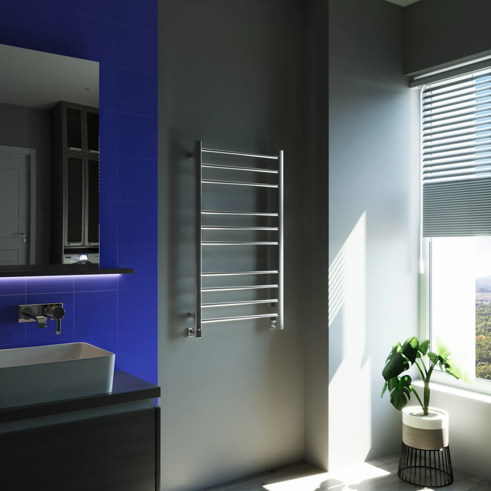 Полотенцесушитель водяной Grota Eco Classic 530x900 хром глянцевый
