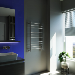 Полотенцесушитель водяной Grota Eco Classic 530x900 хром глянцевый