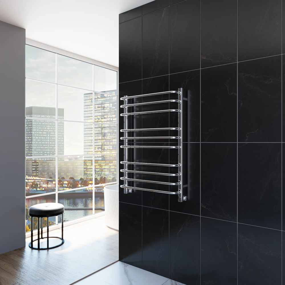Полотенцесушитель водяной Grota Eco Forte 630x900 хром глянцевый
