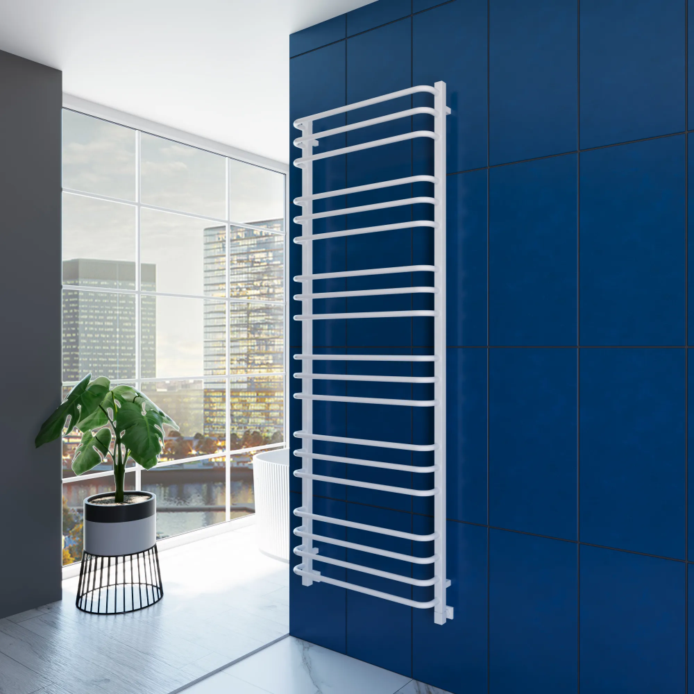 Полотенцесушитель водяной Grota Eco Forte 630x1800 белый