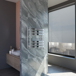 Полотенцесушитель электрический Grota Lux 530x600 хром глянцевый