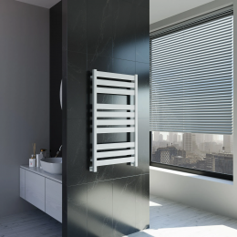 Полотенцесушитель водяной Grota Lux 530x900 белый