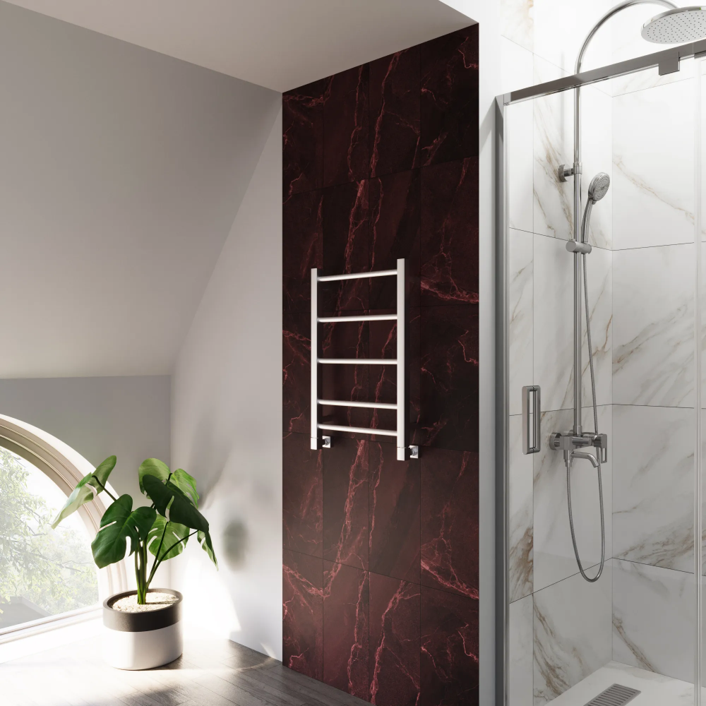 Полотенцесушитель водяной Grota Simple 430x600 хром матовый