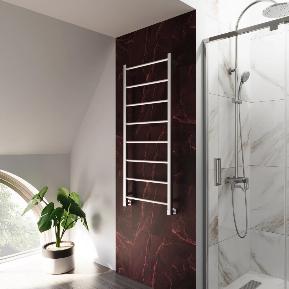 Полотенцесушитель водяной Grota Simple 530x1200 хром матовый