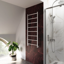 Полотенцесушитель водяной Grota Simple 530x1200 хром матовый