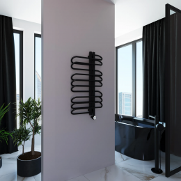 Полотенцесушитель электрический Grota Stelle 500x900/r черный