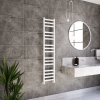 Полотенцесушитель водяной Grota Vento 300x1500 белый