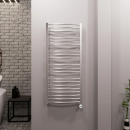 Полотенцесушитель электрический Grota Calma 530x1200 хром матовый