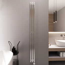 Полотенцесушитель электрический Grota Corsa 130х1800 хром глянцевый