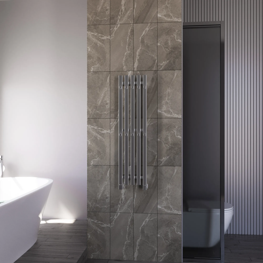 Полотенцесушитель водяной Grota Corsa 230х900 хром матовый