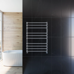 Полотенцесушитель водяной Grota Eco Forte 630x900 хром глянцевый
