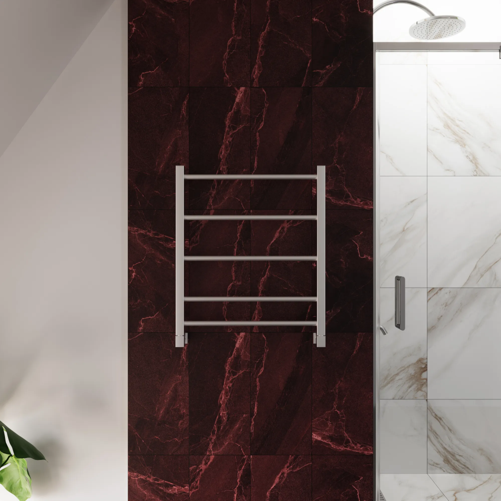 Полотенцесушитель водяной Grota Simple 530x600 хром матовый