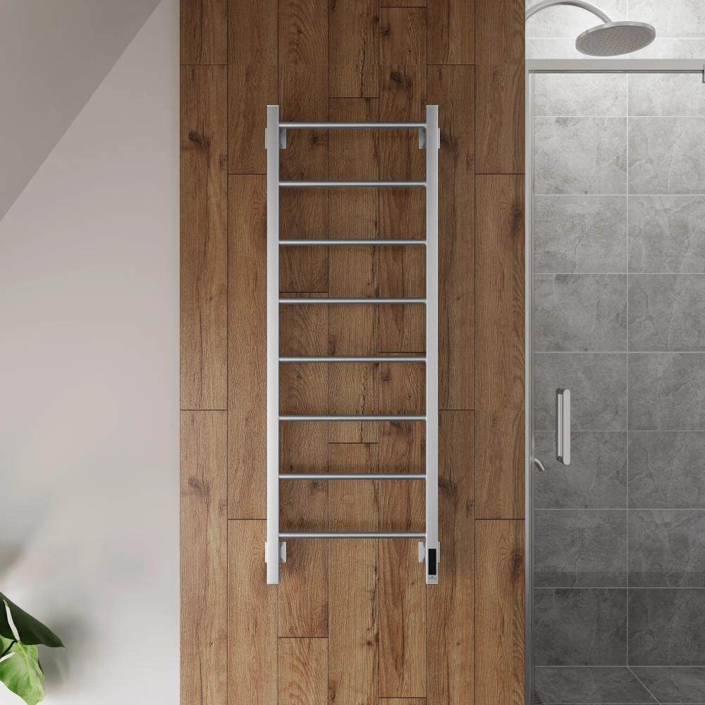 Полотенцесушитель электрический Grota Simple K 430х1200 хром матовый