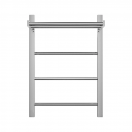 Полотенцесушитель электрический Grota Simple P с полкой 430x600 хром глянцевый