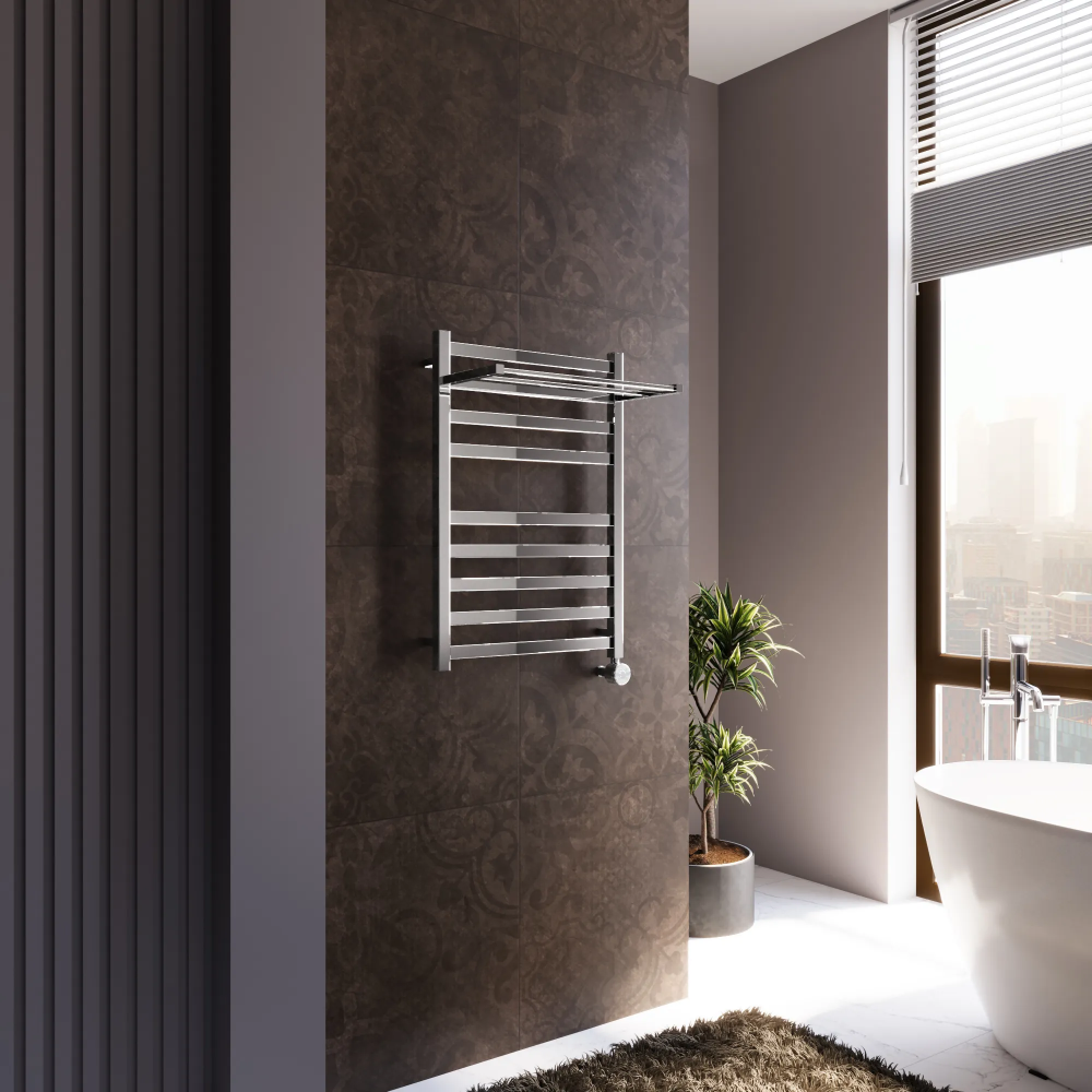 Полотенцесушитель электрический Grota Comfort 530x750 хром глянцевый