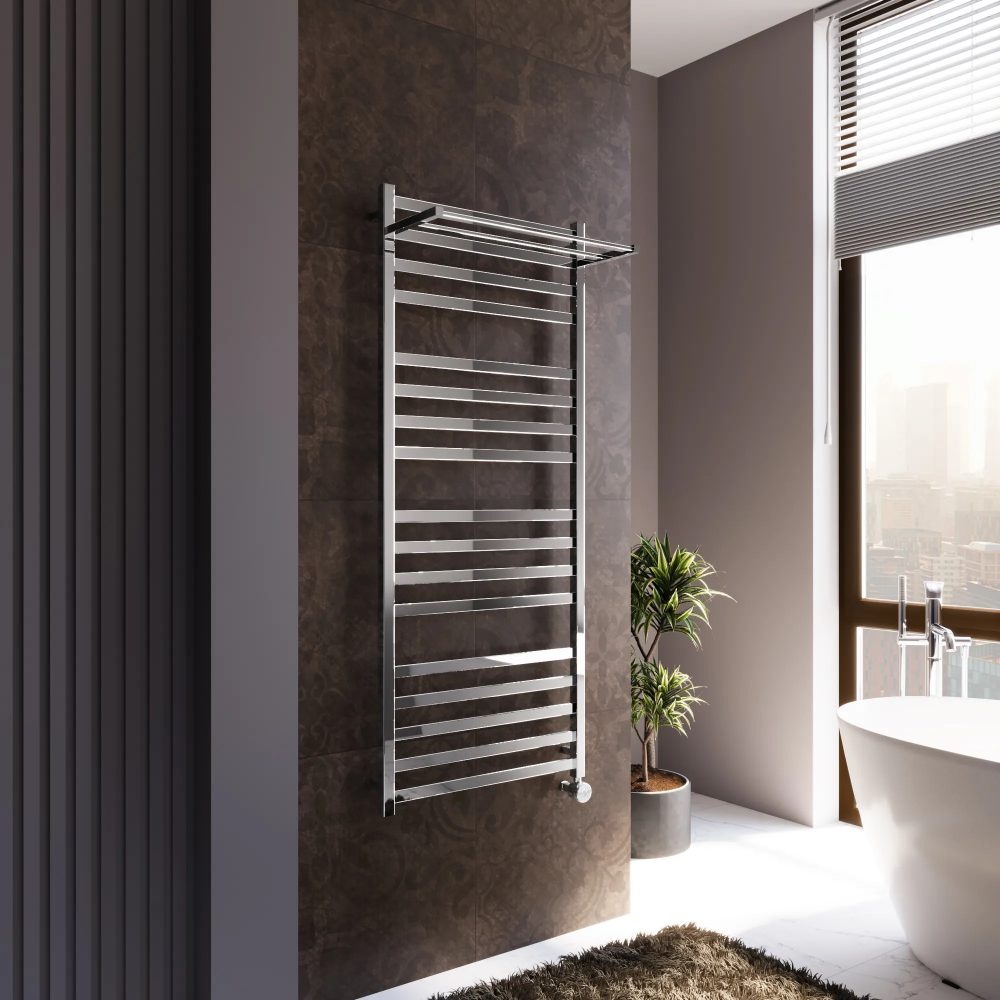 Полотенцесушитель электрический Grota Comfort 630х1500 хром глянцевый