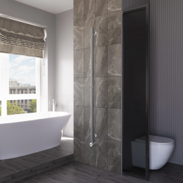 Полотенцесушитель электрический Grota Corsa 30х1500 хром матовый