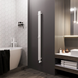 Полотенцесушитель электрический Grota Corsa 80х1500 белый