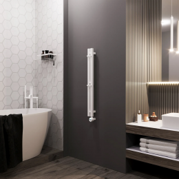 Полотенцесушитель электрический Grota Corsa 80х900 белый