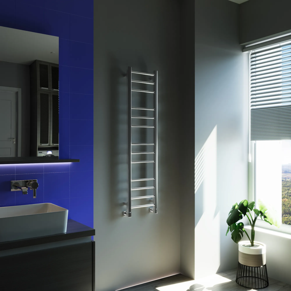 Полотенцесушитель водяной Grota Eco Classic 300x1200 хром глянцевый