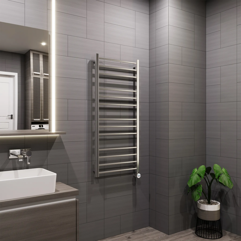 Полотенцесушитель электрический Grota Eco Classic 530x1200 хром матовый