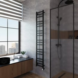 Полотенцесушитель электрический Grota Estro 300x1800 черный